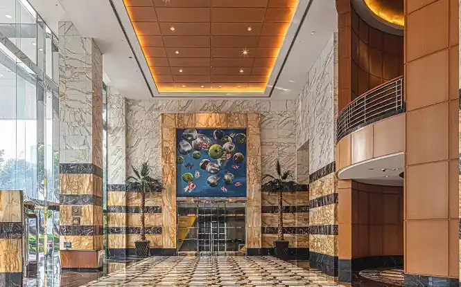 Loby Wisma Mulia I (Foto: Dok MI/Istimewa)