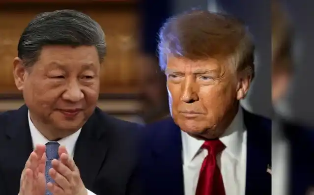 Presiden China, Xi Jinping dan Presiden Amerika Serikat, Donald Trump (Foto: Repro)
