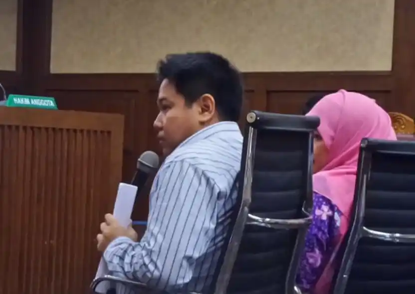 Auditor BPK Yudy Ayodya Baruna bersaksi di Pengadilan Tipikor Jakarta, Rabu (13/9/2017) silam (Foto: Istimewa)