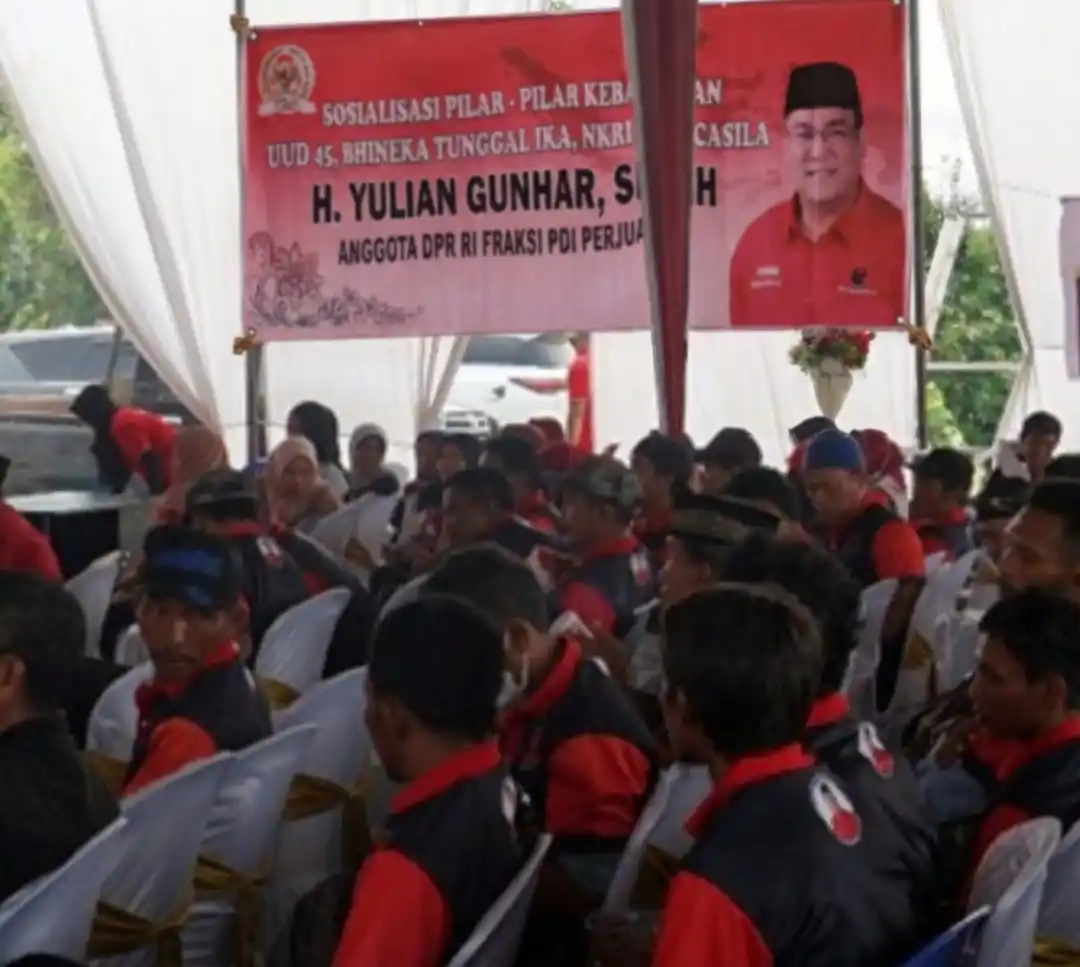 Anggota MPR RI Yulian Gunhar menggelar Sosialisasi 4 Pilar MPR RI Tahap I Tahun 2026 di Kecamatan Ilir Timur I, Kota Palembang (Foto: Istimewa)